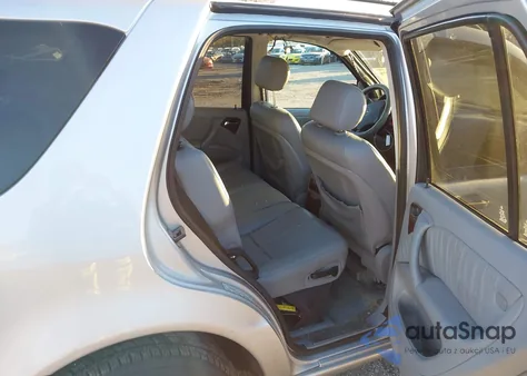 2001 Mercedes-Benz Ml 320 from USA, damaged, VIN 4JGAB54E81A280629